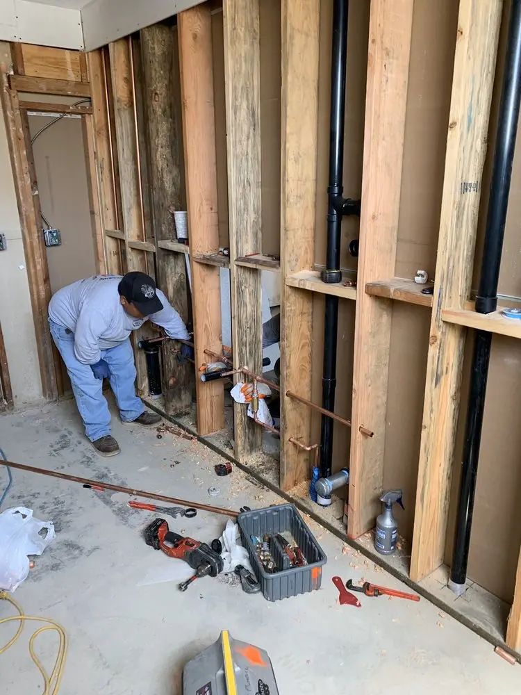 Commercial rough-in plumbing for Trenchless Sewer Repair in Hernando